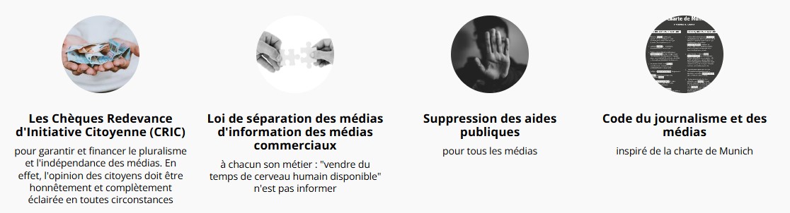 Bannière des 4 Piliers de la Redevance Citoyenne